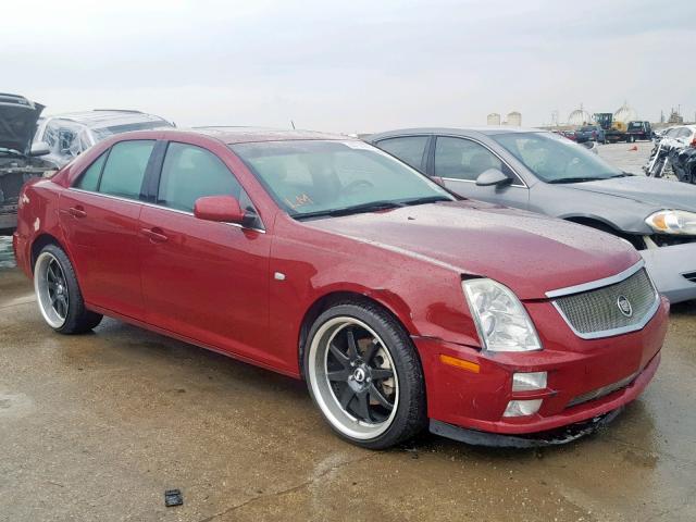 1G6DW677550220394 - 2005 CADILLAC STS RED photo 1