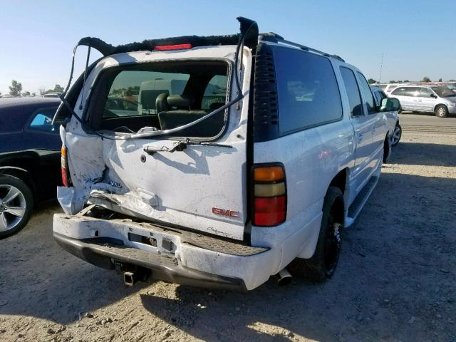 1GKFK66UX5J107581 - 2005 GMC YUKON XL D WHITE photo 4