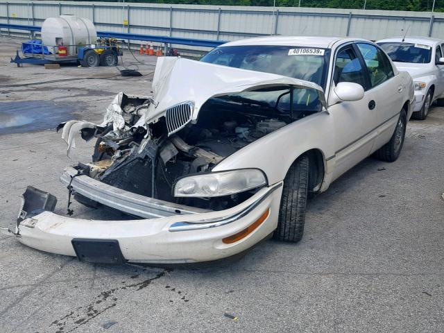 1G4CW54K414184028 - 2001 BUICK PARK AVENU WHITE photo 2