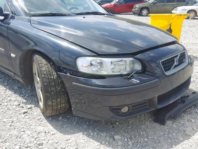 YV1RH52Y942418836 - 2004 VOLVO S60 R BLACK photo 10