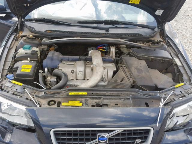 YV1RH52Y942418836 - 2004 VOLVO S60 R BLACK photo 7