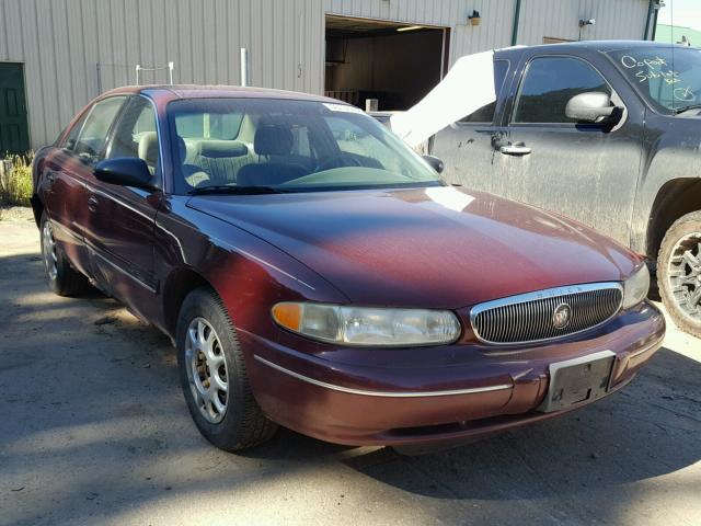 2G4WS52J6Y1150911 - 2000 BUICK CENTURY CU MAROON photo 1