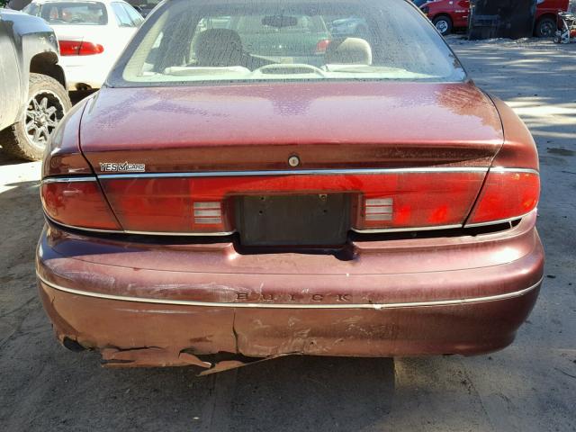 2G4WS52J6Y1150911 - 2000 BUICK CENTURY CU MAROON photo 9