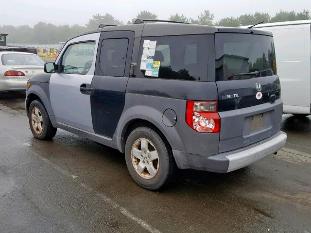 5J6YH27503L039886 - 2003 HONDA ELEMENT EX GRAY photo 3