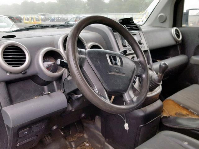 5J6YH27503L039886 - 2003 HONDA ELEMENT EX GRAY photo 9