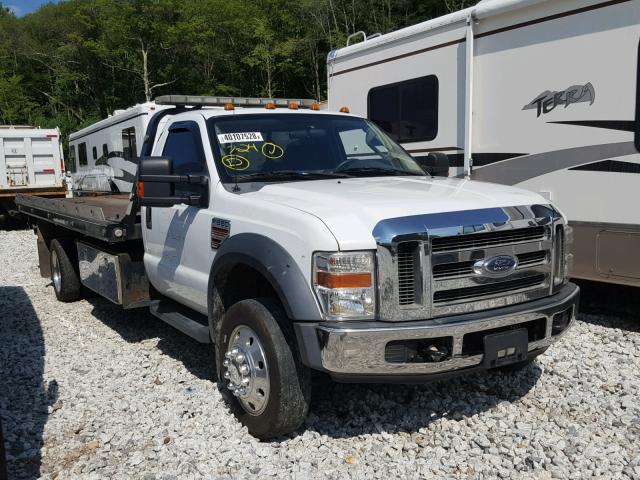 1FDAF5GR8AEA13969 - 2010 FORD F550 SUPER WHITE photo 1