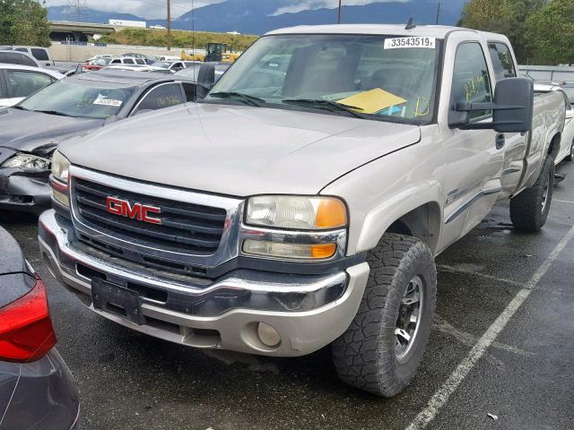 1GTHC23D36F138514 - 2006 GMC SIERRA C25 GRAY photo 2