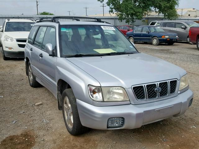 JF1SF65602H711456 - 2002 SUBARU FORESTER S Gümüş foto 1