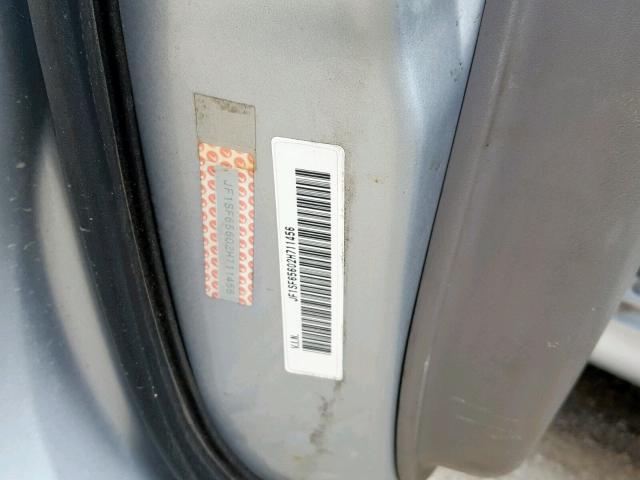 JF1SF65602H711456 - 2002 SUBARU FORESTER S Gümüş foto 10