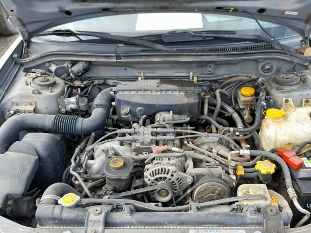 JF1SF65602H711456 - 2002 SUBARU FORESTER S Gümüş foto 7