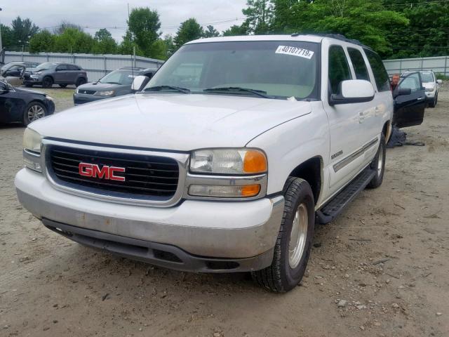 3GKFK16T63G218346 - 2003 GMC YUKON XL K WHITE photo 2