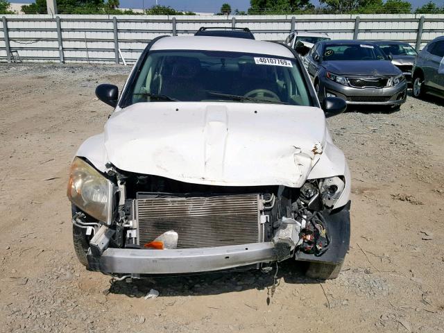 1B3JB48B27D502623 - 2007 DODGE CALIBER SX WHITE photo 9