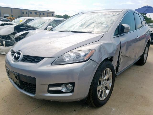 JM3ER293790233866 - 2009 MAZDA CX-7 SILVER photo 2