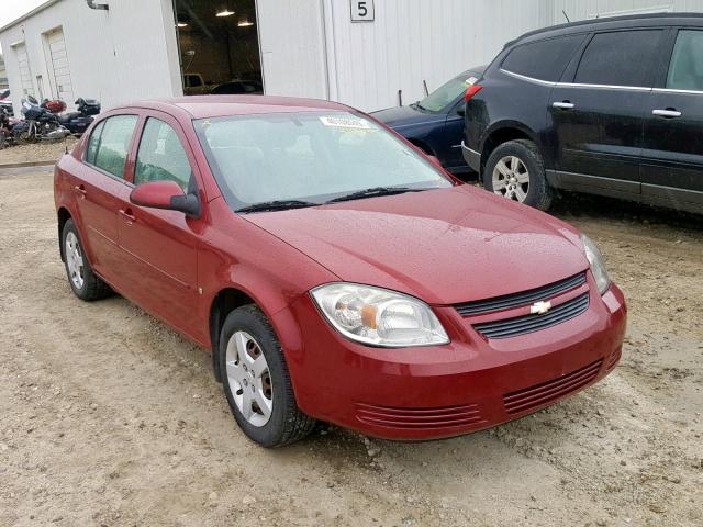 1G1AL55F987239161 - 2008 CHEVROLET COBALT LT MAROON photo 1