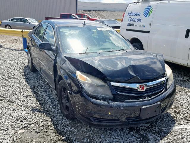 1G8ZS57N18F247269 - 2008 SATURN AURA XE BLACK photo 1