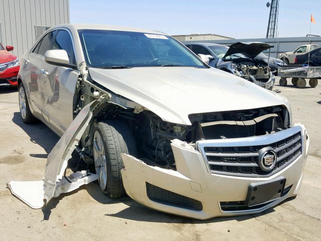 1G6AA5RA2D0165177 - 2013 CADILLAC ATS GOLD photo 1