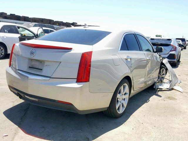 1G6AA5RA2D0165177 - 2013 CADILLAC ATS GOLD photo 4