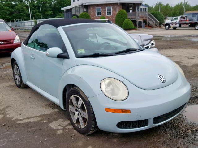 3VWPF31Y36M313050 - 2006 VOLKSWAGEN NEW BEETLE Blau Foto 1