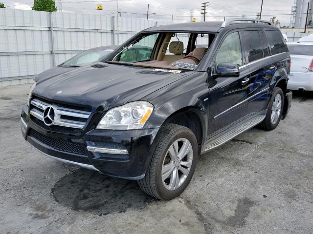 4JGBF2FE9BA677028 - 2011 MERCEDES-BENZ GL 350 BLU BLACK photo 2