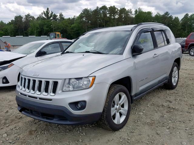 1J4NF1FB8BD223525 - 2011 JEEP COMPASS SP 银色 照片 2