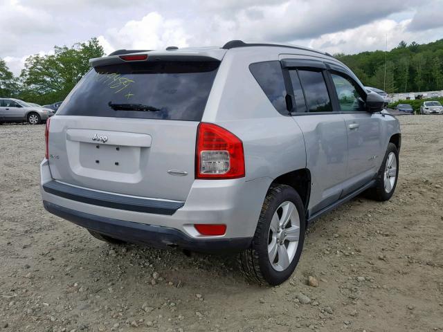 1J4NF1FB8BD223525 - 2011 JEEP COMPASS SP 银色 照片 4