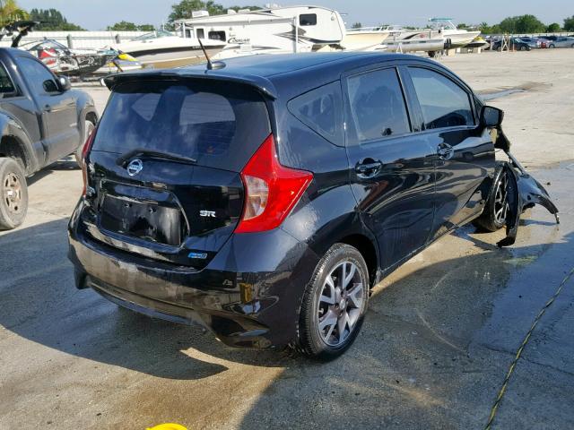 3N1CE2CP0FL447283 - 2015 NISSAN VERSA NOTE BLACK photo 4