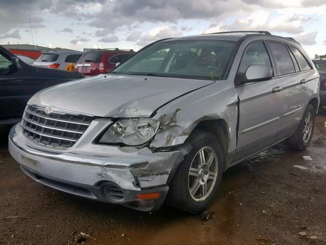 2A8GM68X87R366305 - 2007 CHRYSLER PACIFICA T SILVER photo 2