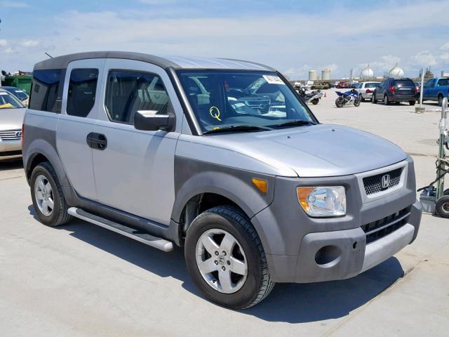 5J6YH18574L006474 - 2004 HONDA ELEMENT EX SILVER photo 1