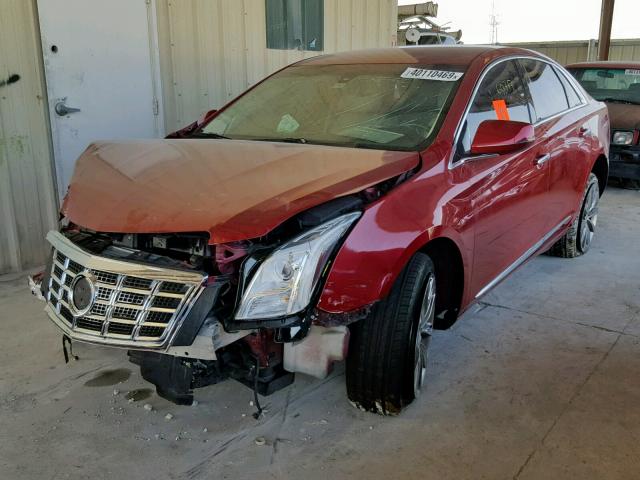 2G61N5S32D9151379 - 2013 CADILLAC XTS RED photo 2