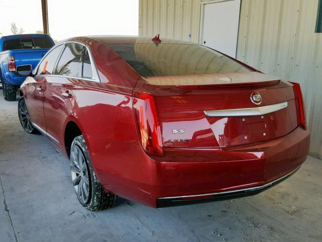 2G61N5S32D9151379 - 2013 CADILLAC XTS RED photo 3