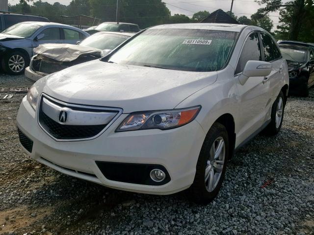 5J8TB3H57EL009374 - 2014 ACURA RDX TECHNO WHITE photo 2