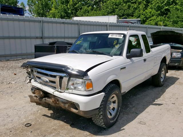 1FTZR45E79PA19061 - 2009 FORD RANGER SUP WHITE photo 2