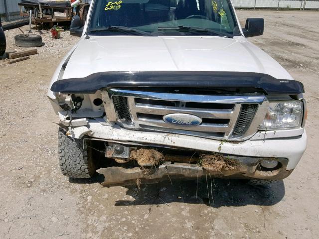 1FTZR45E79PA19061 - 2009 FORD RANGER SUP WHITE photo 9