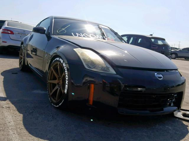 JN1AZ34D66M311221 - 2006 NISSAN 350Z COUPE BLACK photo 1