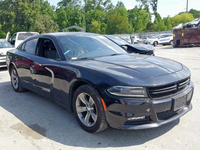 2C3CDXHG4GH310495 - 2016 DODGE CHARGER SX BLACK photo 1