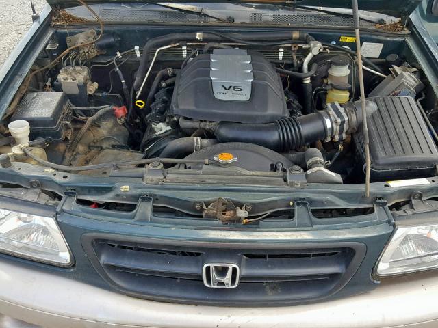 4S6CK58W214401933 - 2001 HONDA PASSPORT E მწვანე ფოტო 7