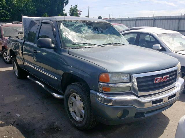 1GTEK19B96Z187432 - 2006 GMC NEW SIERRA GREEN photo 1