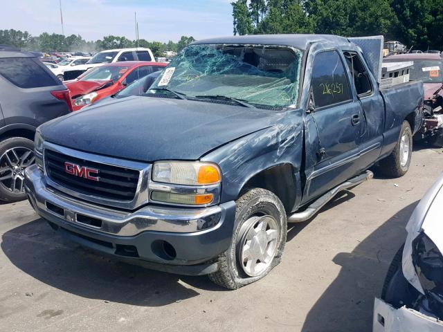 1GTEK19B96Z187432 - 2006 GMC NEW SIERRA GREEN photo 2