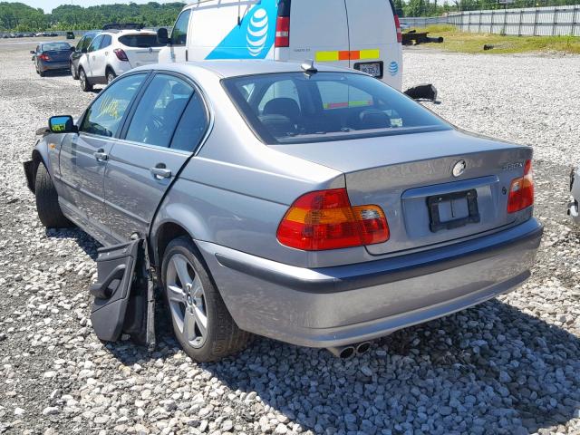 WBAEW53465PN40058 - 2005 BMW 330 XI SILVER photo 3