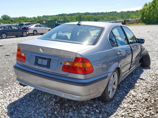 WBAEW53465PN40058 - 2005 BMW 330 XI SILVER photo 4