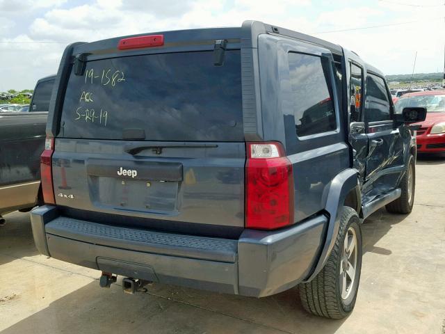 1J8HG48K88C166779 - 2008 JEEP COMMANDER 灰色 照片 4