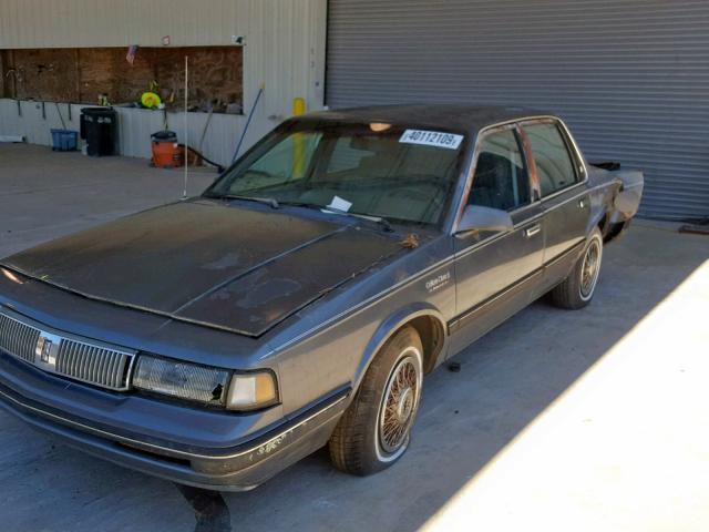 1G3AJ54N0L6307593 - 1990 OLDSMOBILE CUTLASS CI 石墨色 照片 2