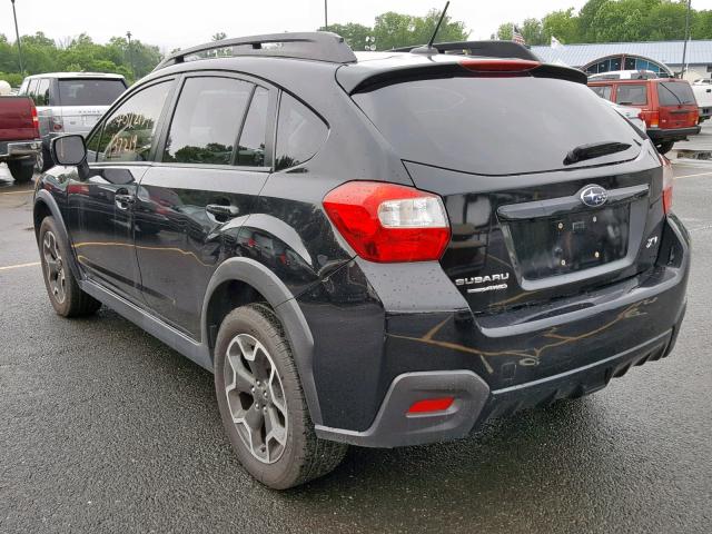 JF2GPAKCXE8203074 - 2014 SUBARU XV CROSSTR BLACK photo 3