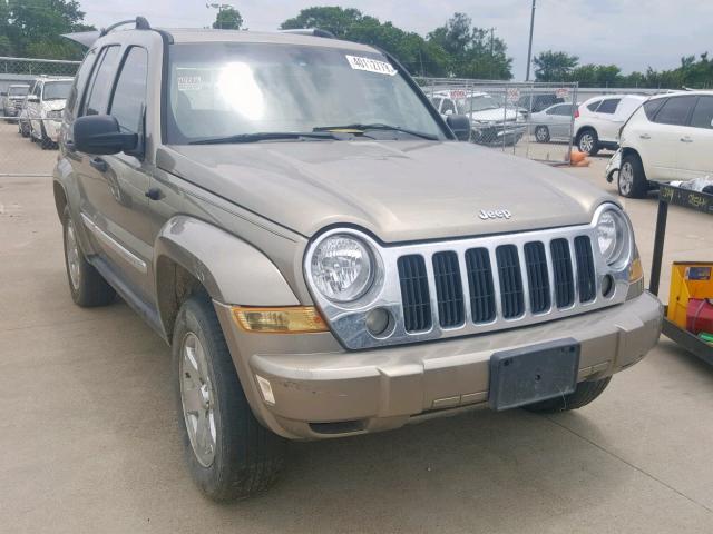 1J4GK58K35W510398 - 2005 JEEP LIBERTY LI GOLD photo 1