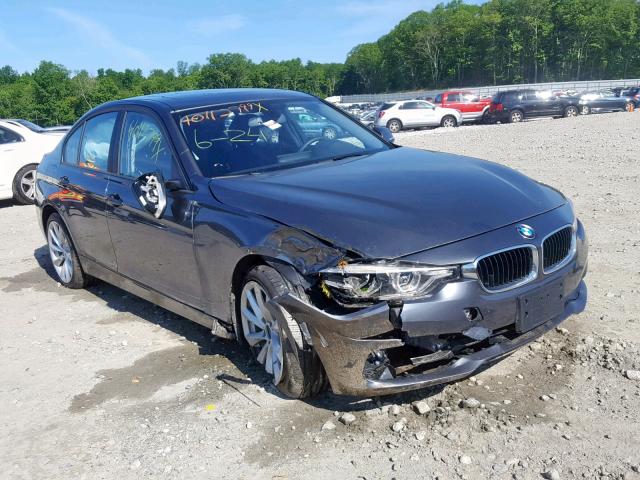 WBA8A3C50JA489436 - 2018 BMW 320 XI GRAY photo 1