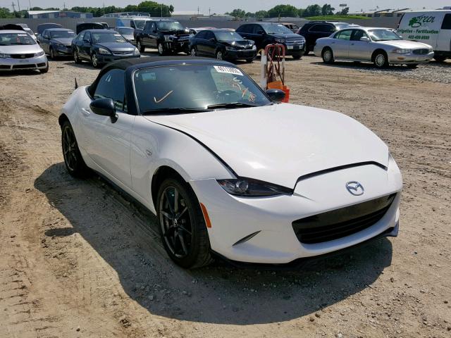 JM1NDAC72G0104203 - 2016 MAZDA MX-5 MIATA WHITE photo 1