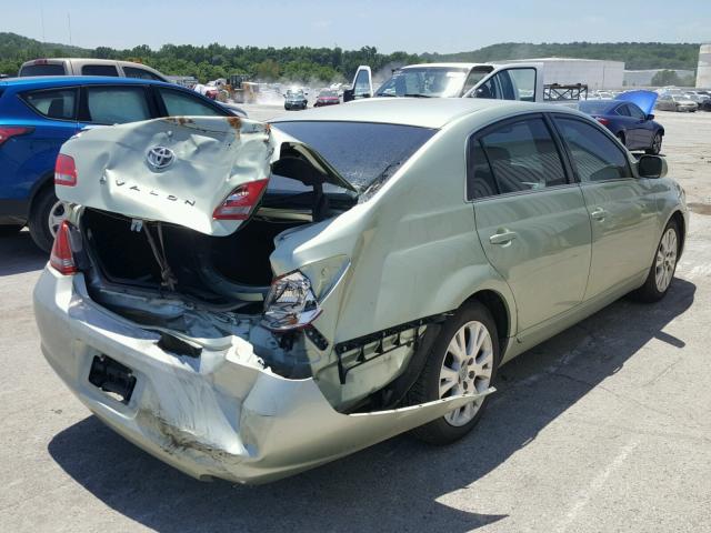 4T1BK36B88U258442 - 2008 TOYOTA AVALON XL GREEN photo 4