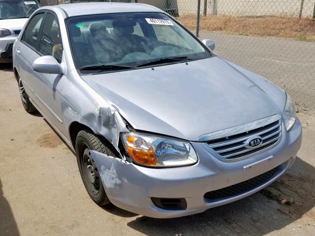 KNAFE121475419454 - 2007 KIA SPECTRA EX SILVER photo 1