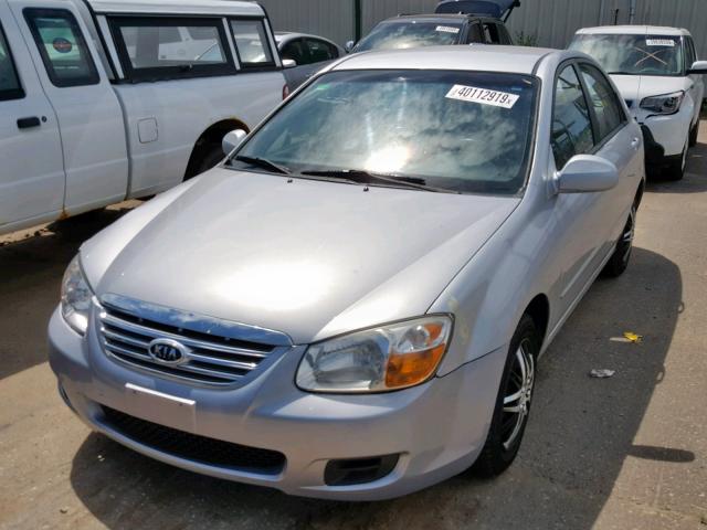 KNAFE121475419454 - 2007 KIA SPECTRA EX SILVER photo 2