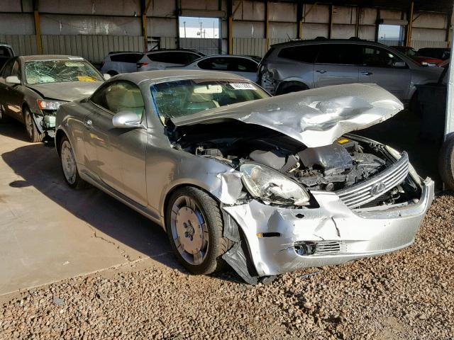 JTHFN48Y650070296 - 2005 LEXUS SC 430 SILVER photo 1